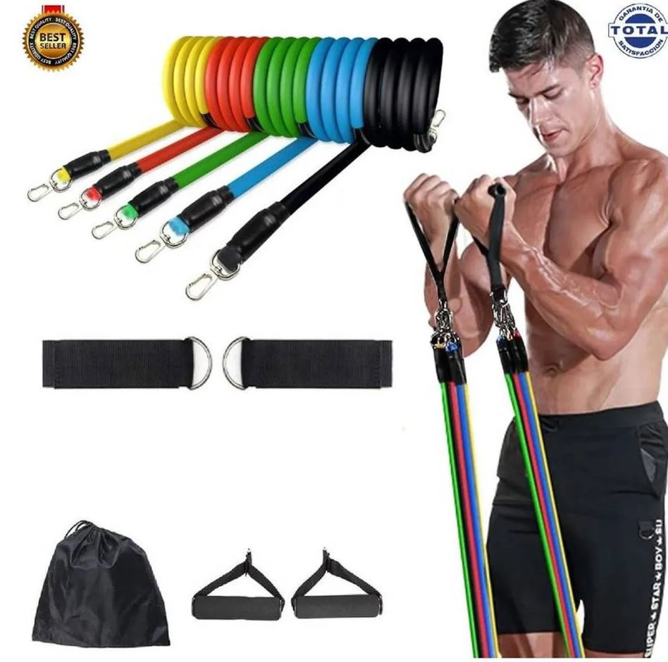 Miniatura 3 de Kit Bandas De Resistencia Tubulares x11p